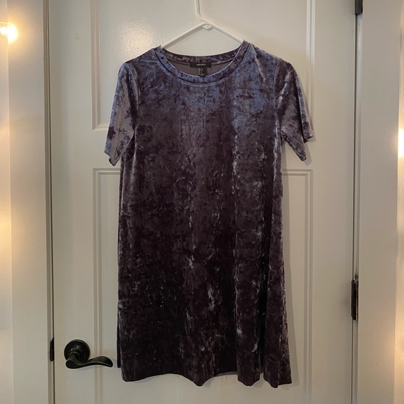 Crushed Velvet Dress - Picture 1 of 1